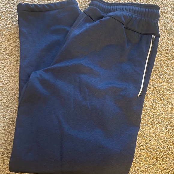 In good condition blue And1 joggers with cell phone pocket size large - Picture 2 of 2